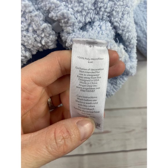 Angel Dear Striped Full Zip Soft Sweater 0-6 Months - Picture 3 of 4